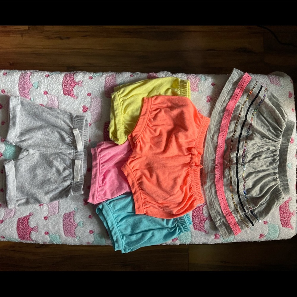 6 Baby Girl Bottoms
